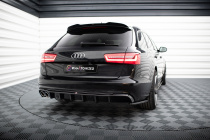 Audi A6 Avant C7 2011-2014 Diffuser V.1 (Dubbla utblås på vänster sida) Maxton Design